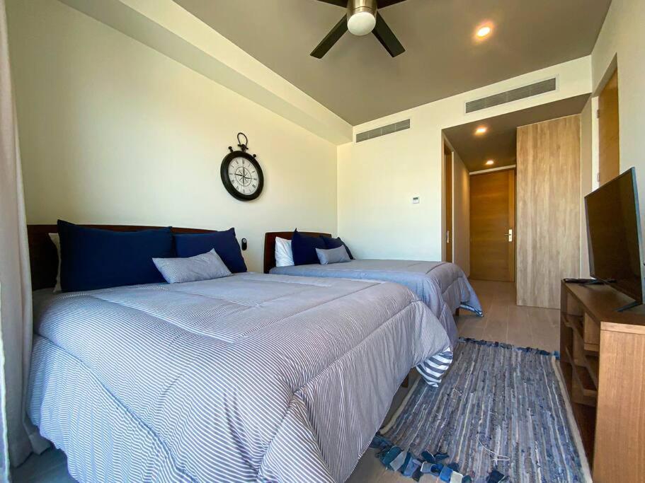 Beautiful + Luxury + Ocean View + Pool Apartment Playa del Carmen Bagian luar foto